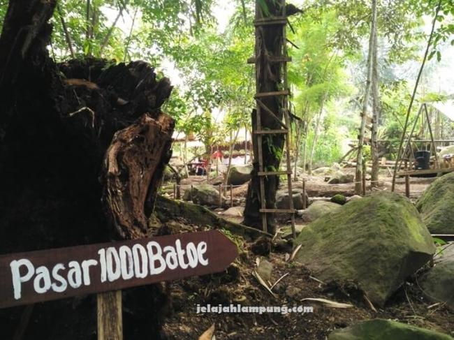 Ini Destinasi Digital Kedua GenPI Lampung, Pasar 1000 Batoe 